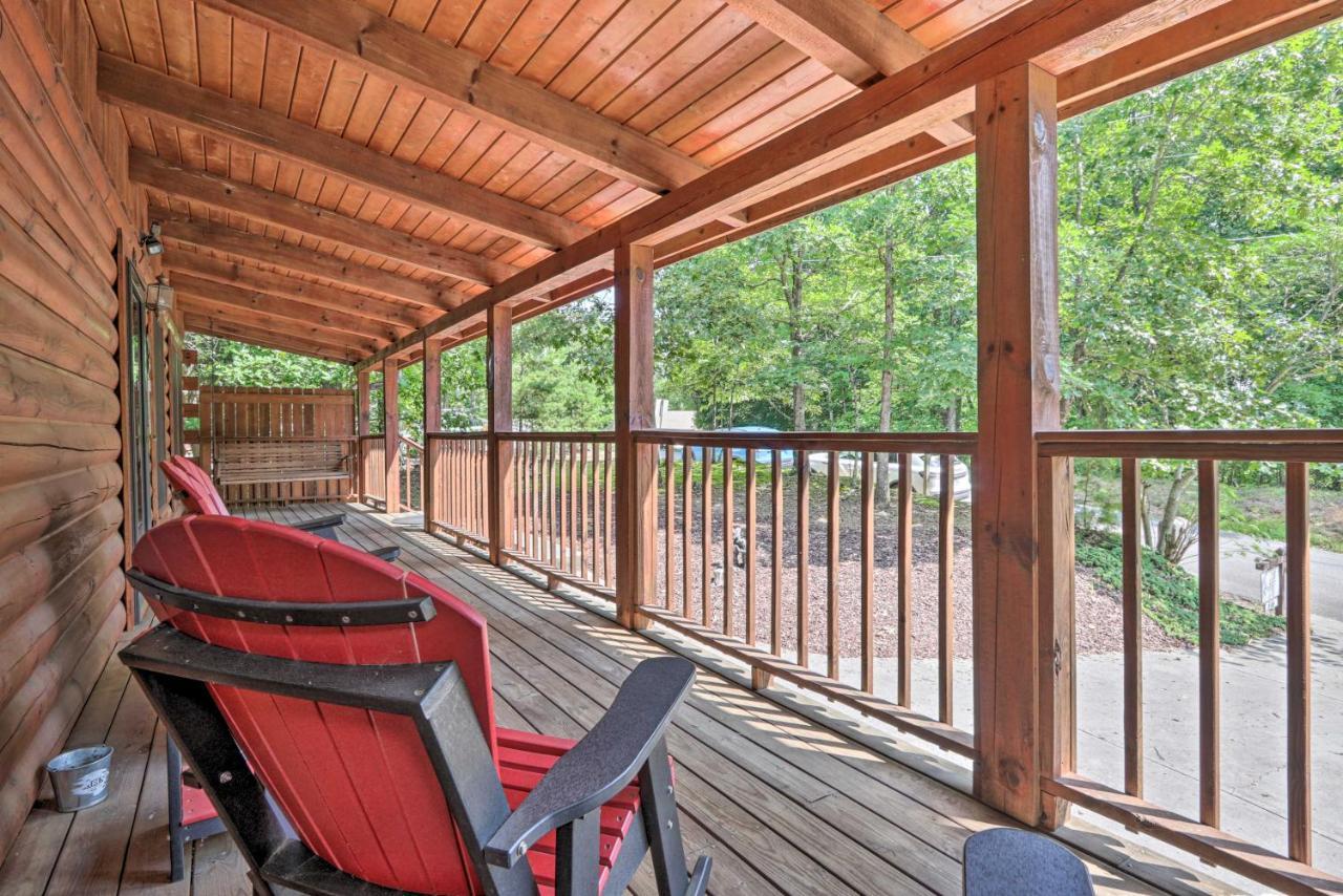 Cabin With Deck And Fireplace Less Than 3 Mi To Dollywood! Пиджен-Фордж Экстерьер фото